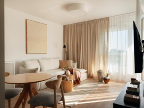 Cozy Apartment in Japandi Style with Parking Modlińska Żerań, Warsaw